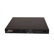 ISR4331-V/K9 100Mbps-300Mbps system throughput, 3 WAN/LAN ports, 2 SFP ports, multi-Core CPU,1 service module slots, Security, Voice,