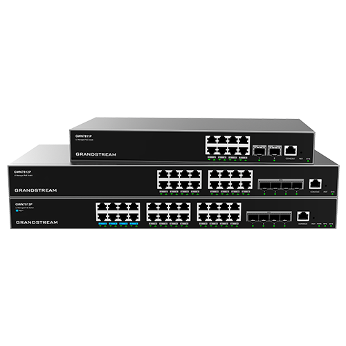 Grandstream GWN7813P Enterprise-Grade Layer 3 Managed Network Switches