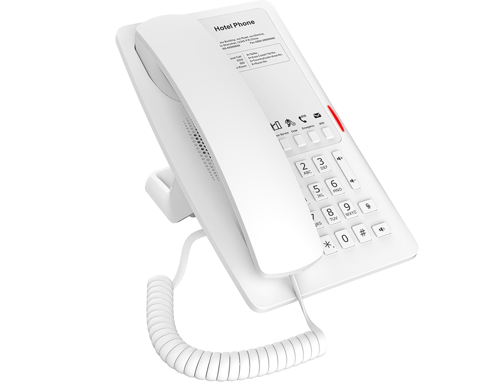 Fanvil H4W Enterprise-Grade WiFi6 Hotel IP Phone with Programmable Keys