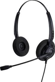 Alcatel-Lucent AH AH 12GA Wired Headset AH10 Series HD Voice Noise Cancelling Headset for Contact Centers Office