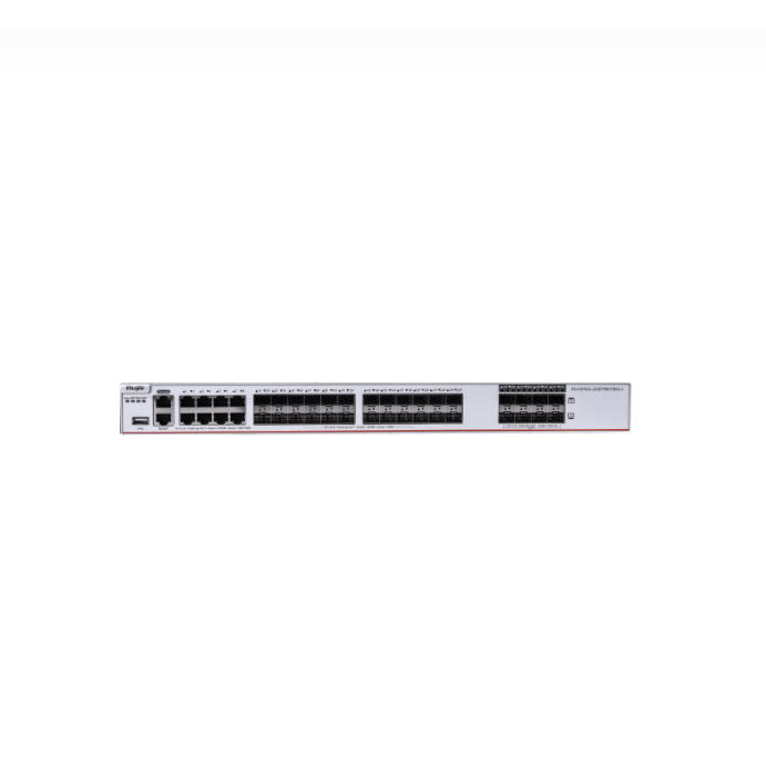 Ruijie RG-S5760C-24SFP/8GT8XS-X 24-Port Layer 3 Enterprise-Class Core or Aggregation Switch (with Eight Combo Ports), 8-Port 10GE Uplink
