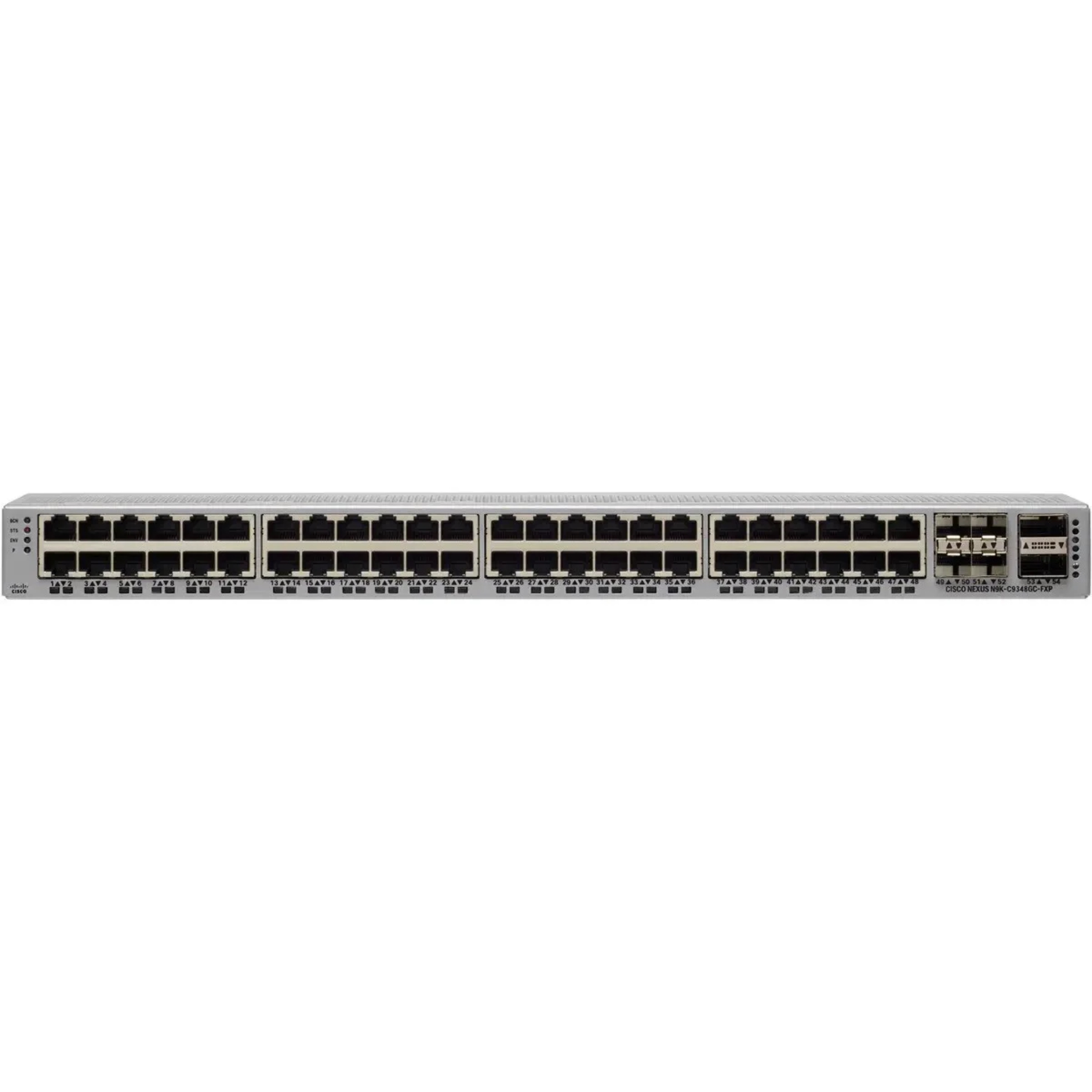 N9K-C93180YC-FX3, Cisco Nexus 9300 Switch, 48xSFP28 1/10/25G/6xQSFP28 40/100G
