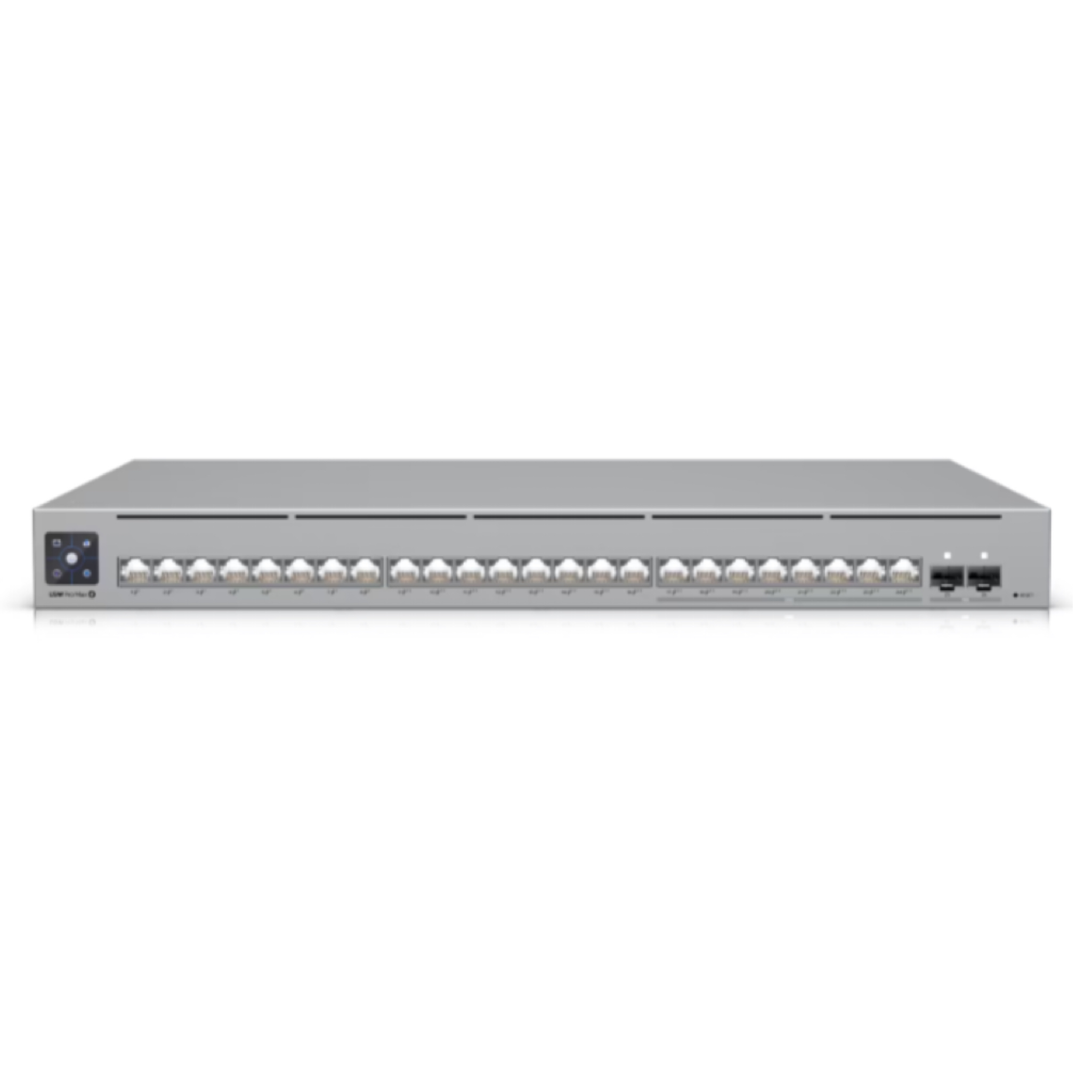 Ubiquiti USW-Pro-Max-24-PoE UniFi Switch Pro Max 24 PoE – 24-Port L3 Managed PoE++ Switch with 2.5GbE, 10G SFP+, 400W Budget, Etherlighting