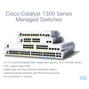 Catalyst C1300-48MGP-4X 16-port 2.5GE, 32-port GE, ( PoE Power Budget 740 Watt), 4x10G SFP+ 1xFan, Rack-mountable