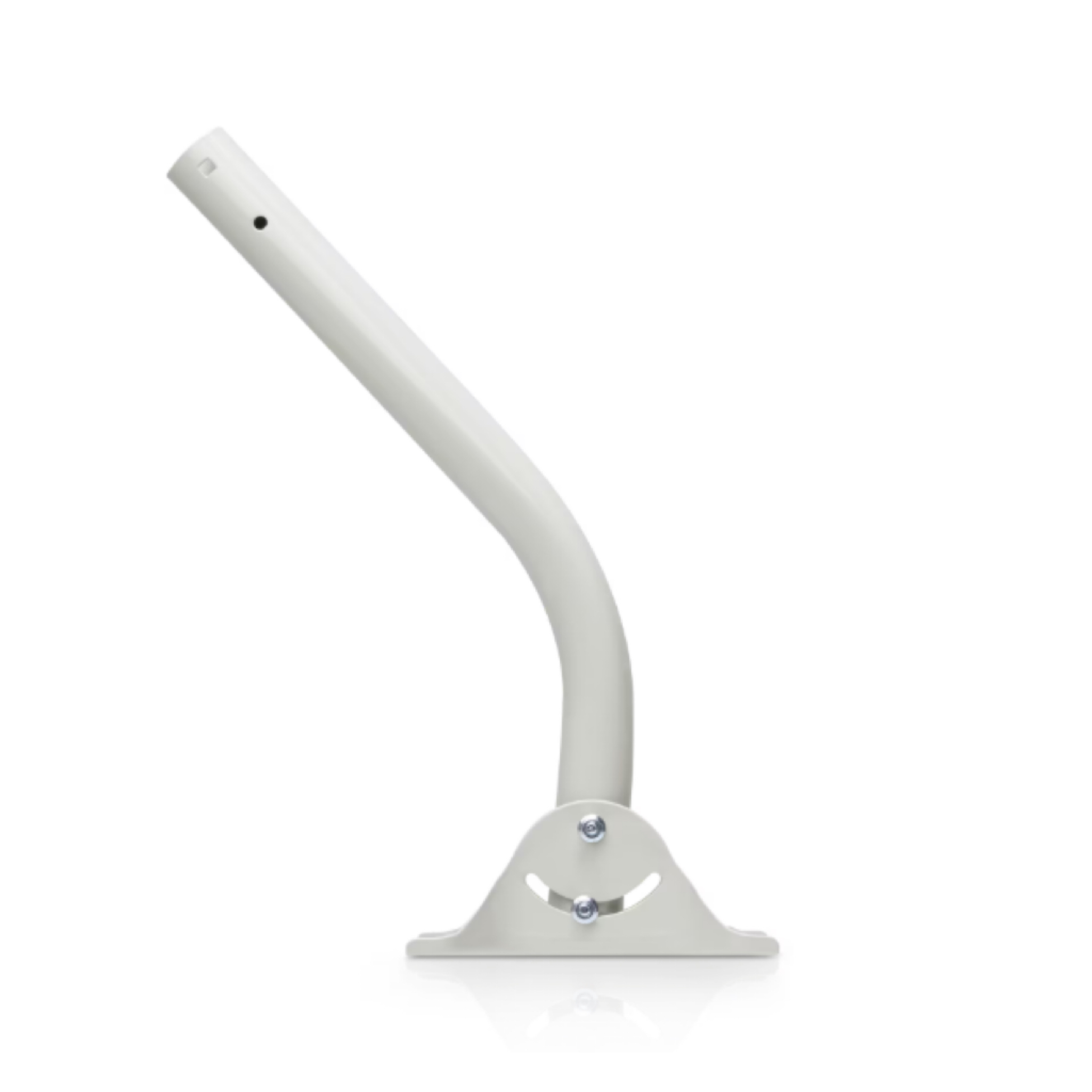Ubiquiti UB-AM Universal Antenna Mount – Wall/Pole Mounting Bracket for airMAX & UniFi Devices, 38mm Heavy-Duty Steel Pipe, 90° Tilt Adjustment, Galvanized Steel, White