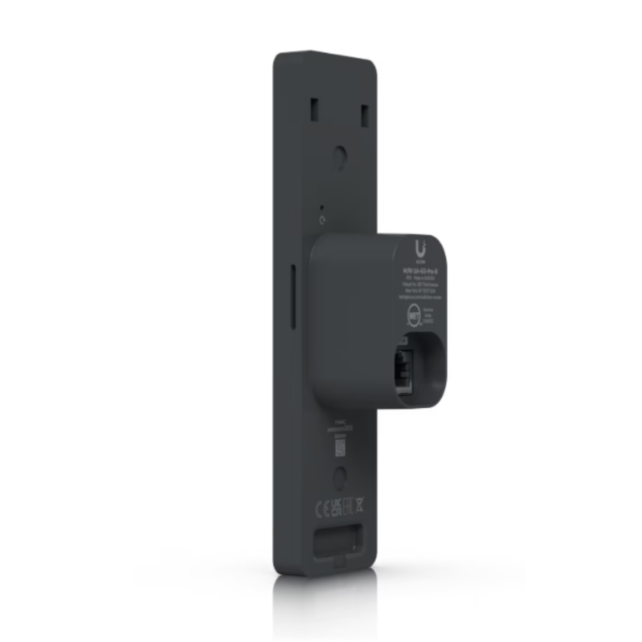 Ubiquiti UA-G3-Pro-B G3 Reader Pro Access Control Terminal – NFC Card, PIN, Face Recognition, Touch Pass, 4.7" Touchscreen, 12MP Camera, PoE, IP55, Black
