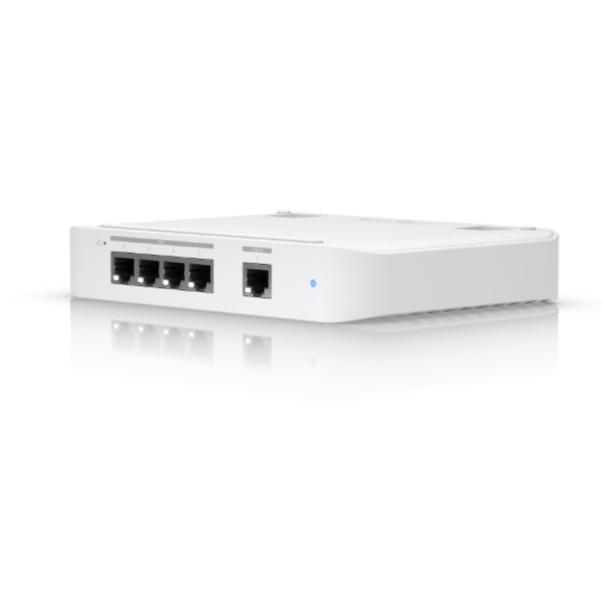 Ubiquiti UniFi Switch Flex XG USW-Flex-XG – 5-Port 10GbE Layer 2 Managed Switch, 4x 10G RJ45, 1x GbE PoE+ Input, 82 Gbps Capacity, Fanless Desktop