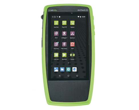 NetAlly AirCheck G3 Pro 3rd-Generation Wireless Network Test Analyzer with Full Frequency Band Coverage (2.4/5/6GHz) And Link-Live Cloud Collaboration Functionality