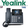 Yealink SIP T44U VoIP Phone 7-Inch HD Display 12 SIP Accounts PoE Business Desk Telephone IP Phone