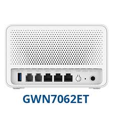 Grandstream GWN7062ET Dual-Band Wi-Fi 6 Routers Enterprise Gigabit Managed Network Routers 