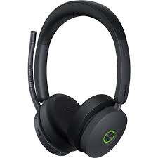 Yealink WH68 ANC DECT Wireless Headset Noise Cancellation Bluetooth HD Voice 30H Battery Office/Remote Work Bluetooth Headset 