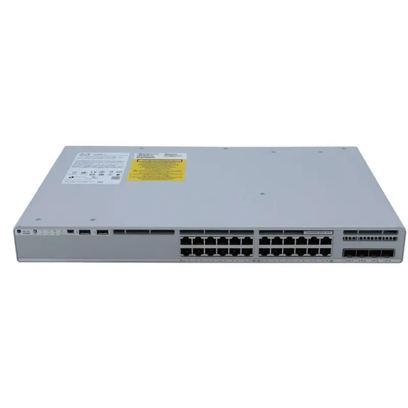 C9200L-24T-4X-E, Cisco Catalyst 9200L Switch, 24xGE, 4x10GE uplink, Network Essentials