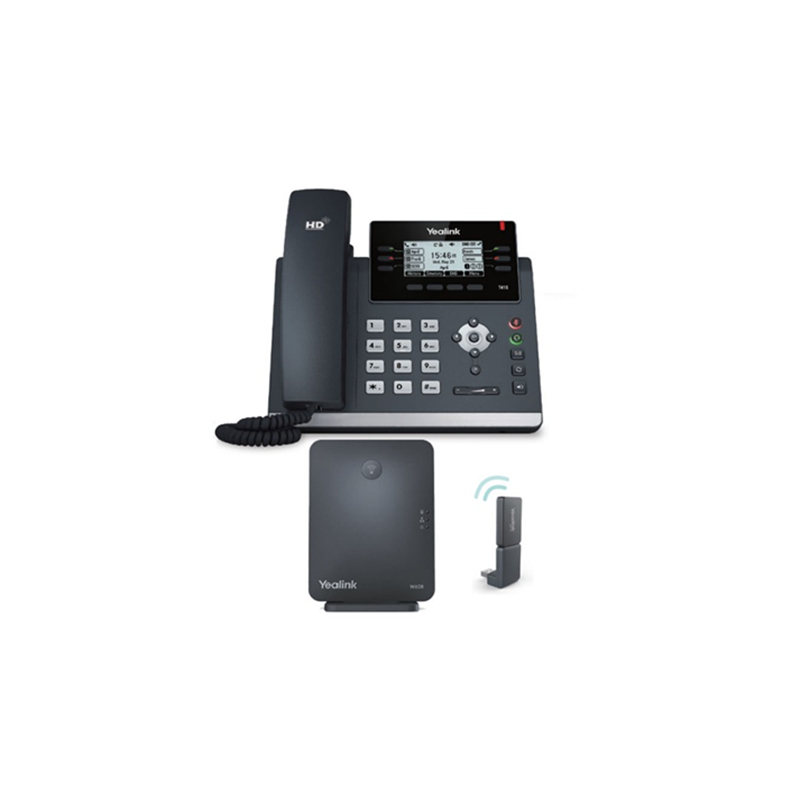 Yealink Voice Communication DECT Phone W41P DECT Desk Phone