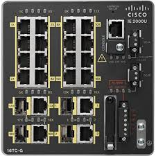 IE-2000-16PTC-G-E IE2000 with 16FE Copper (4 PoE+) and 2GE uplinks (Lan Base)