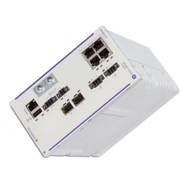 Alcatel Lucent OS6465-P6 OmniSwitch 6 Ports Fixed-configuration Hardened Fanless Compact DIN-mount chassis Gigabit Ethernet PoE Switch