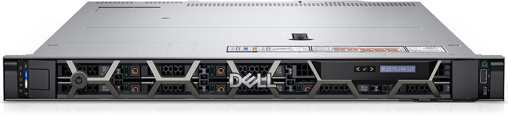 Dell EMC PowerEdge R450 1U value-optimized server for general-purpose IT