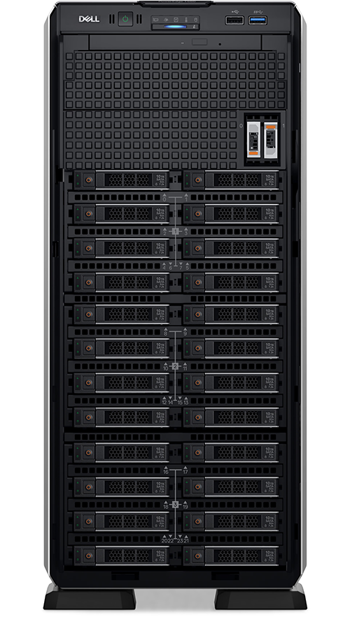 PowerEdge T550 Tower Server Balances expandability and performance