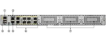  ISR4431-SEC/K9 500Mbps-1Gbps system throughput, 4 WAN/LAN ports, 4 SFP ports, multi-Core CPU, Dual-power, Security, Voice, WAAS,