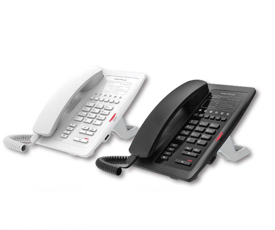 Fanvil H3 Professional Hotel IP Phone with PoE