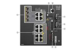 IE-4000-4T4P4G-E IE 4000 4 x RJ45 10/100M, 4 x PoE 10/100M, 4 x 1G Combo, LA
