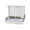 MikroTik netPower 16P CRS318-16P-2S+OUT – 16-Port PoE+ Outdoor Switch with 2x 10G SFP+, RouterOS Level 5