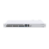 MikroTik CRS312-4C+8XG-RM 12-Port 10G Managed Switch – 8x 10G RJ45, 4x 10G Combo Ports, Dual Power Supplies, 1U Rackmount