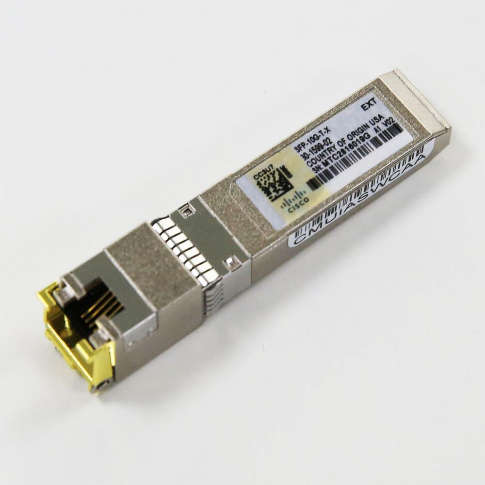 SFP-10G-TX, Cisco SFP+ Transceiver, 10GBASE-T/10G TX/30m