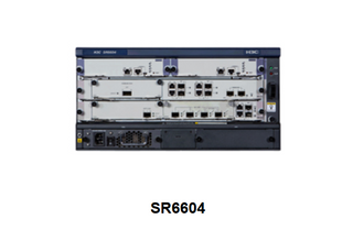 H3C SR6604 4x GE Ports Modular Expansion Dual Power Supply VPN/QoS Support Enterprise Multi-Service Router