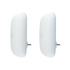Ubiquiti UniFi6 Extender U6-Extender – WiFi 6 Plug-in Wall Outlet Range Extender, Dual-Band 5.3 Gbps Aggregate Throughput, 4x4 MU-MIMO, 300+ Devices, Bluetooth Setup, Requires UniFi
