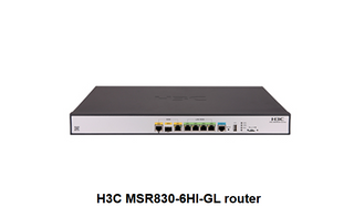 H3C MSR830-6HI-GL Modular SDN OpenFlow SD-WAN Ready VxLAN Carrier Cloud Enterprise Router