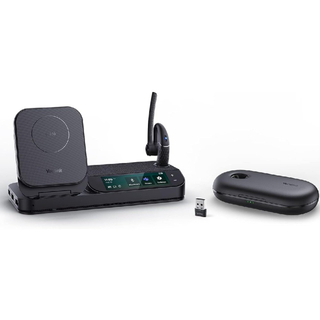 Yealink BH71 WORKSTATION Pro Wireless Headset Noise Cancellation Microsoft Teams Certified Remote Work Bluetooth Headset 