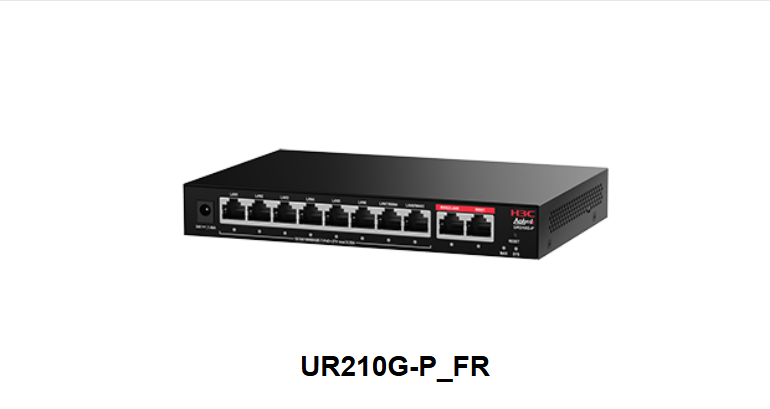 H3C Aolynk UR210G-P_FR high-performance enterprise PoE gateway
