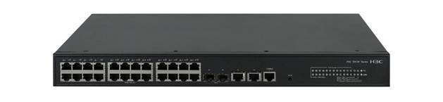 H3C S5130S-28ST-PWR-EI Intelligent Power 24-Port PoE++ + Dual 10G SFP+ Multi-Gig Switch