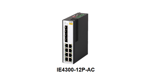 H3C IE4300-12P-AC Industrial Gigabit Ethernet 8-Port IP41 Surveillance/PLC Switch