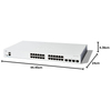 C1300-24T-4X, Cisco Catalyst 1300 Switch, 24x GE ports/4x 10GE SFP+/Rack-mountable