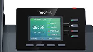 Yealink SIP-T34W VoIP Phone 4.3-Inch Screen PoE Office Desk Telephone Cost-effective WiFi IP phone