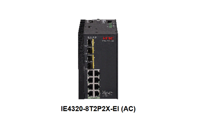 H3C IE4320-8T2P2X-EI (AC) Industrial Gigabit 8×1G RJ45 2×1G SFP 2×10G SFP+ Dual DC 24-48V Switch