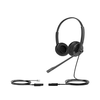 Yealink YHS34 Dual / Mono USB Wired Headset Noise Cancelling Microphone Business Office Headset with QD to RJ Port