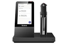 Yealink WH67 Wireless DECT Headset Noise Cancellation Office/Remote Work HD Voice Bluetooth Headset 