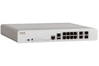 RUCKUS ICX 7150-C10ZP Compact 10-Port Multigigabit L2/L3 Managed PoE Stackable Ethernet Switch 