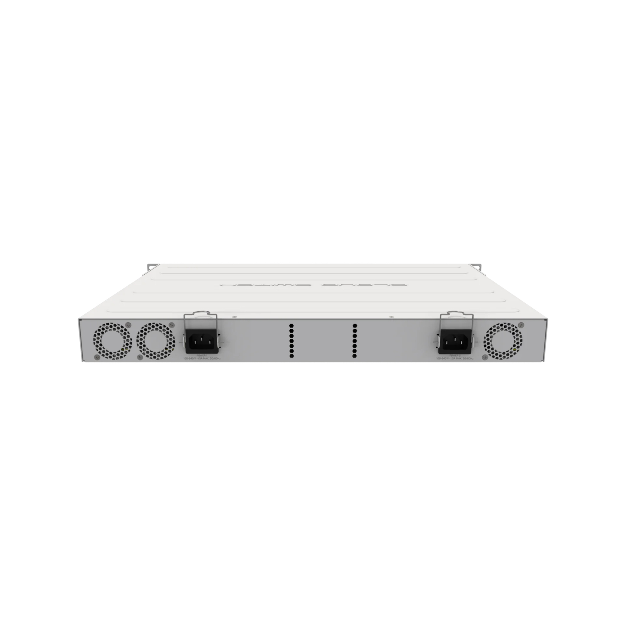 MikroTik CRS354-48G-4S+2Q+RM 48-Port Managed L2 Switch with 4x 10G SFP+ and 2x 40G QSFP+, Dual Power Supplies, 1U Rackmount