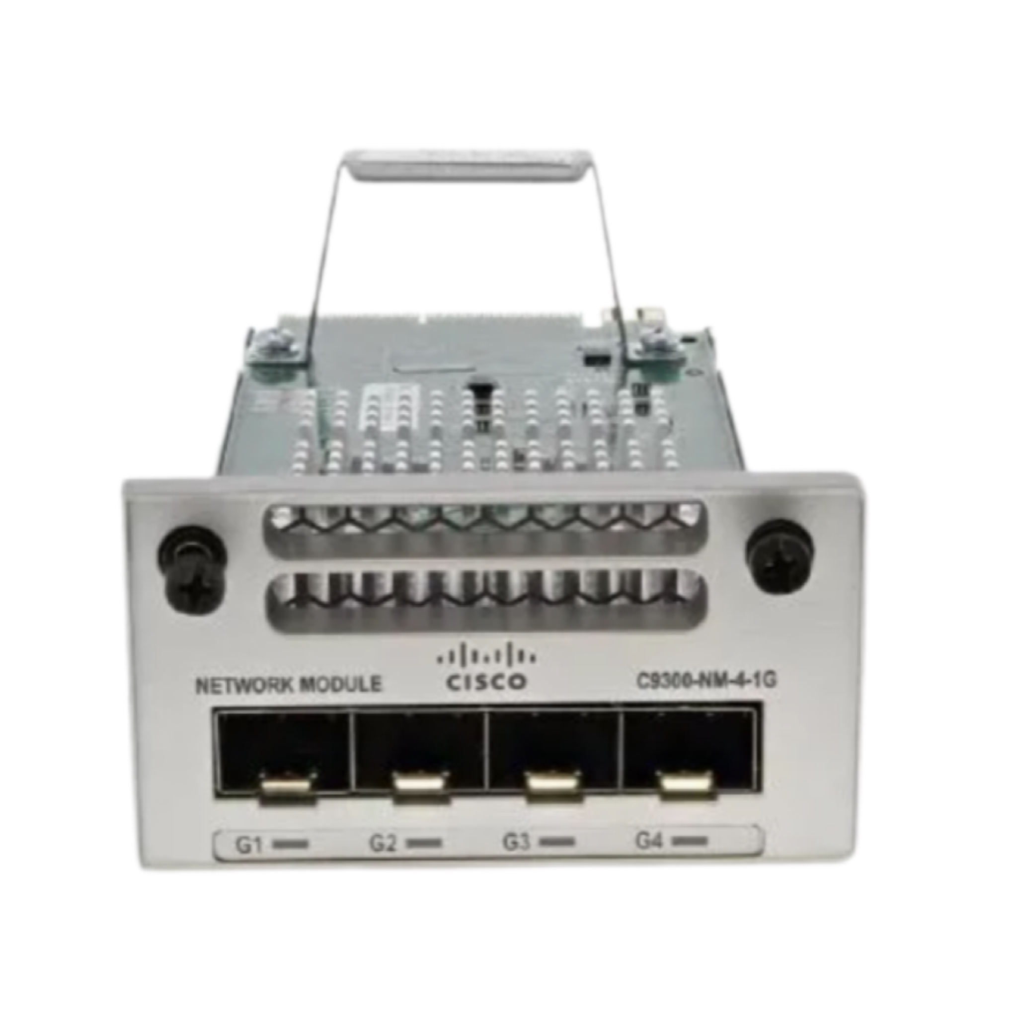 C9300-NM-4G, Cisco Catalyst 9300 Network Module, 4x1GE ports/Hot-swappable/Plug-and-play