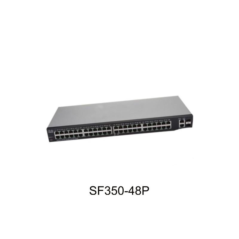 Original New In Box Layer 3 SF350-48P 48-port 10/100 POE Managed Switch
