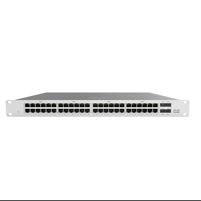 CISCO DESIGNED Meraki MS120 48-Port Cloud-Managed Ethernet Access Switch (MS120-48LP-HW)