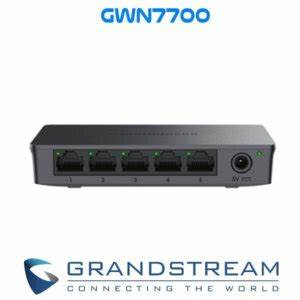 GRANDSTREAM GWN7700 5-Port Gigabit Unmanaged Ethernet Switch