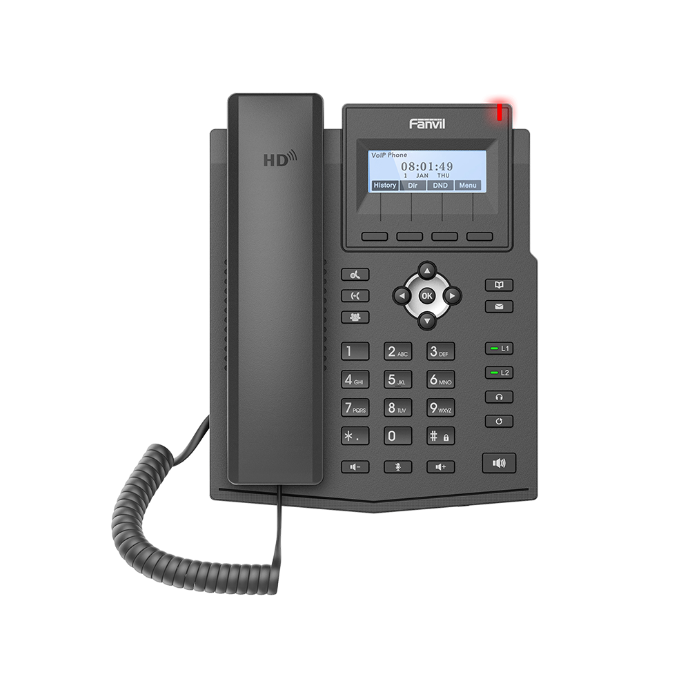 Fanvil X1SG | VoIP Phone | IPV6, HD Audio, RJ45 1000Mb/s PoE, LCD screen