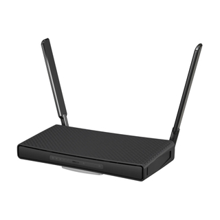 MikroTik C53UiG+5HPaxD2HPaxD hAP ax³ Dual-Band Wi-Fi 6 Router – 5-Port (1x 2.5GbE + 4x GbE), USB 3.0, PoE-In/Out, 1.8GHz Quad-Core, 1GB RAM, RouterOS L6
