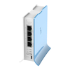 MikroTik hAP lite TC RB941-2nD-TC – Home Access Point with 4x Fast Ethernet, 2.4GHz 300Mbps Wi-Fi 4, 650MHz CPU, RouterOS L4, Tower Case, USB Powered