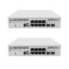 MikroTik CRS310-8G+2S+IN 8-Port 2.5G Switch with 2x 10G SFP+, RouterOS v7, Layer 3 Hardware Offloading, Rackmount