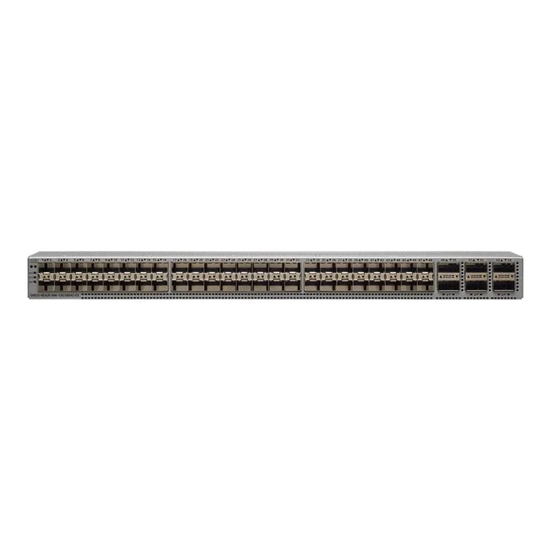 N9K-C93180YC-FX, Cisco Nexus 9300 Switch, 48x25G SFP+/6x100G QSFP28/MACsec/Unified Ports